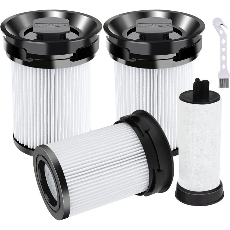 3 Stück Filter für Miele TriFlex HX1 Akku Staubsauger, Ersatzfilter Feinstaubfilter Zubehör für Miele TriFlex FSF Staubsauger