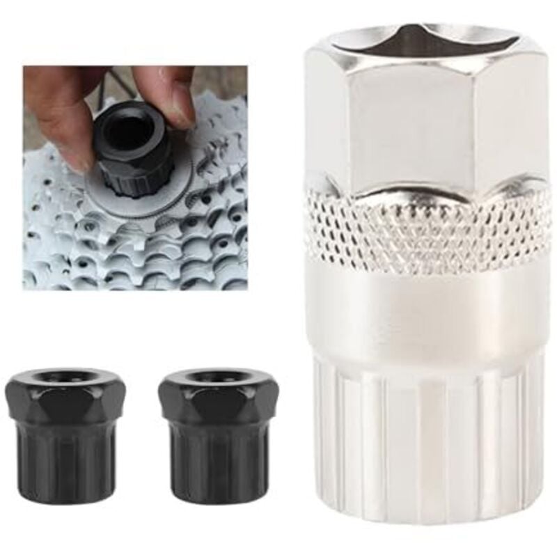 3 Stück Ritzel Entferner Werkzeug, Fahrrad Freilauf Entferner, Fahrrad Kassette Werkzeug, Fahrrad Innenlager Entferner Reparaturwerkzeug für 6-, 7-,