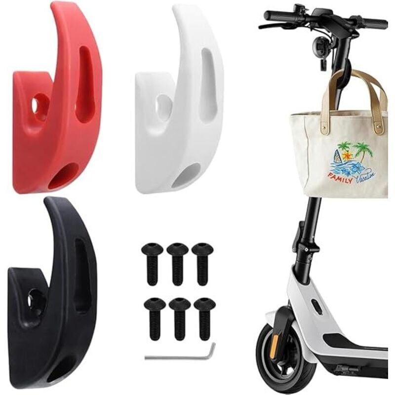 3-teiliger Fronthaken für Elektroroller, universelles Zubehör, kompatibel mit 1S/M365/Pro Elektroroller