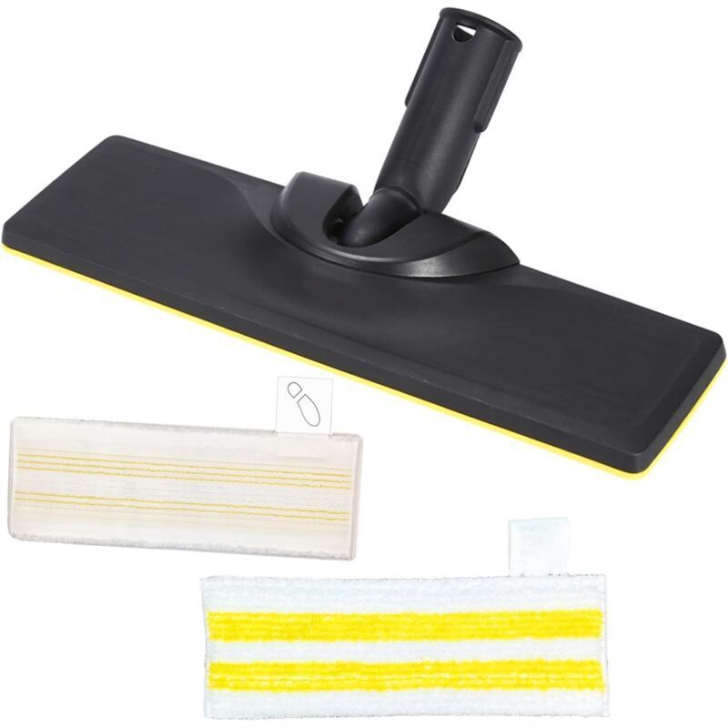 3-teiliges Bodendüsen-Set für Kärcher SC2, SC3, SC4, SC5 Dampfreiniger, Ersatzteile für Kärcher Easyfix Dampfreiniger, 1 Bodendüse und 2