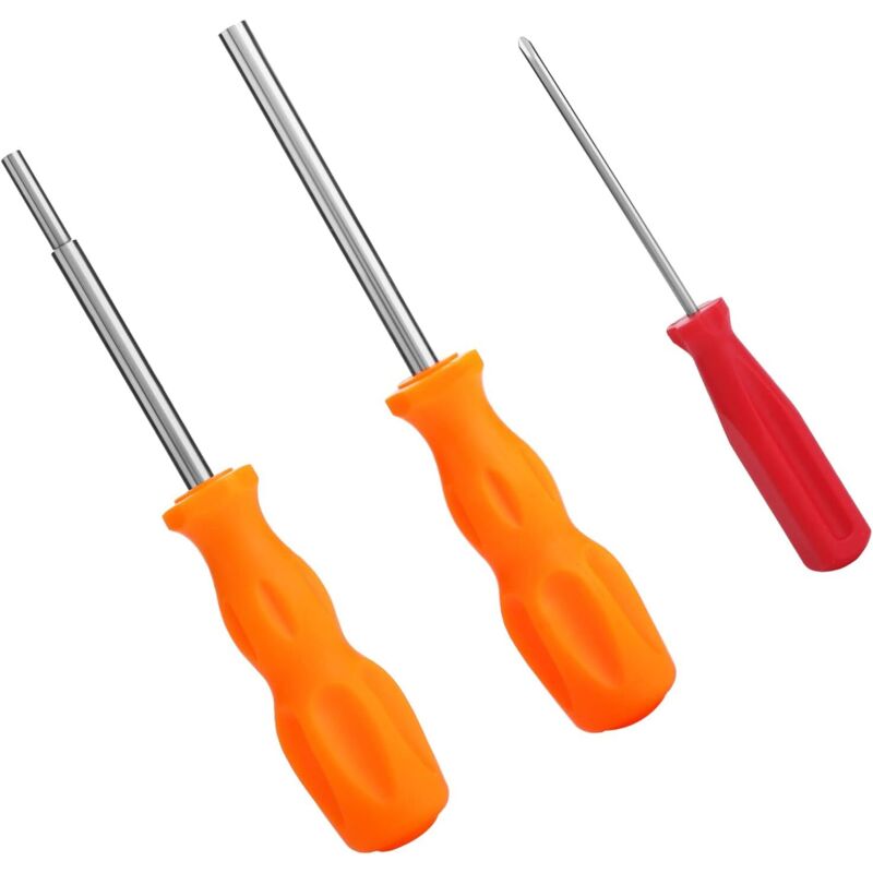3-teiliges Gamebit Sicherheits Schraubendreher Set, 3.8/4.5 mm Sicherheits-Schraubendreher und 2,5 mm Drehschraubendreher-Werkzeuge für offene