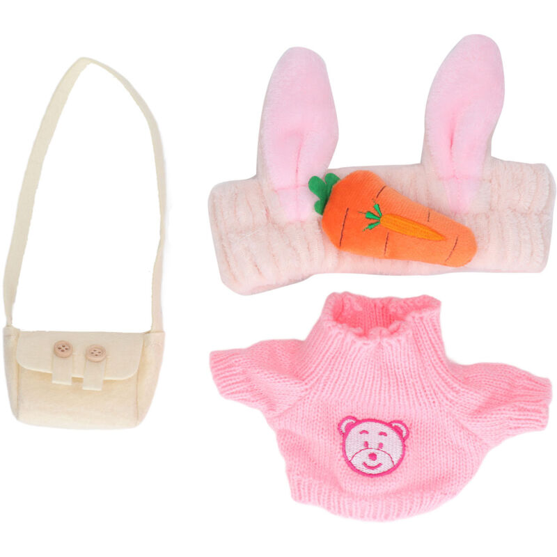 3-teiliges Set waschbarer Plüschentenkleidung, DIY-Kostüm für Stoffentenküken, lustiges Kostüm für Kinder Typ F
