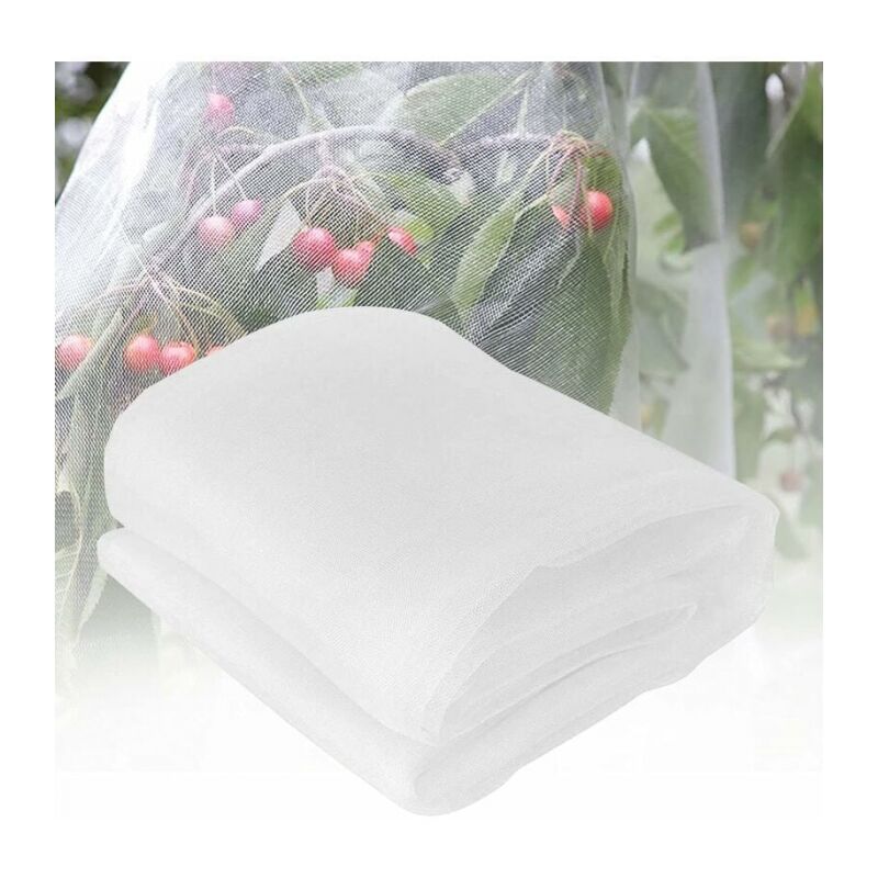 3 x 10 m Insektennetz, Pflanzen-Insektennetz, Gartennetz, Gemüsegarten-Insektennetz, feinmaschiges Pflanzen-Insektennetz, langlebiges Insektennetz