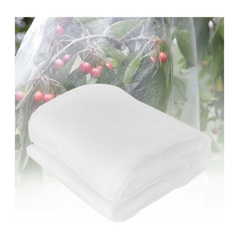 3 x 15 m Insektennetz, Insektennetz für Pflanzen, Gartennetz, Insektennetz für Gemüsegärten, feinmaschiges Insektennetz für Pflanzen, langlebiges