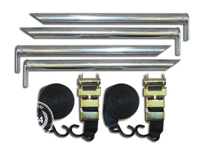 Sturmsicherung Lagerzelt Partyzelt 20 m mit Erdnägeln - Zusätzliche Sicherheit, Stabilität für Ihr Lagerzelt Lagerhalle Partyzelt Windschutz neu