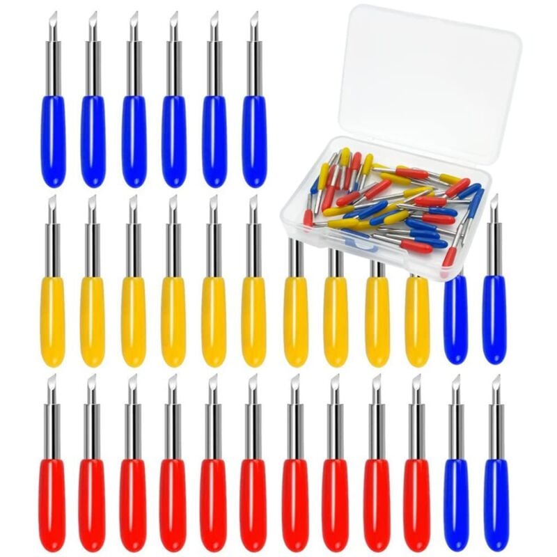 30 Ersatzklingen für Cricut Explore Air, Cricut Explore Air 2, Cricut Explore Air 3, Cricut Maker, Cricut Maker 3, Cricut Expression