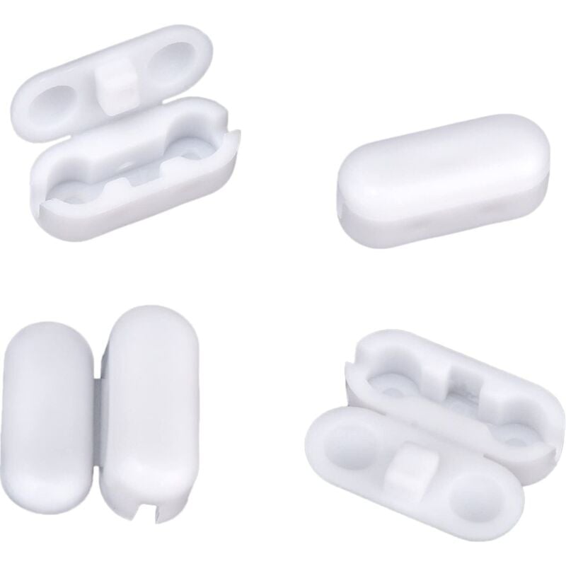 30 Stück Ersatz-Kabelverbinder-Clips für Vertikaljalousien, Rollos und Raffrollos