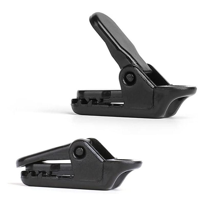Memkey - 30 Stück Zelt-Clips, Planen-Clips, kleine Clip-Typ-Planen-Stützklammern, winddichte Markisen-Clips, Camping-Markisen-Clips,