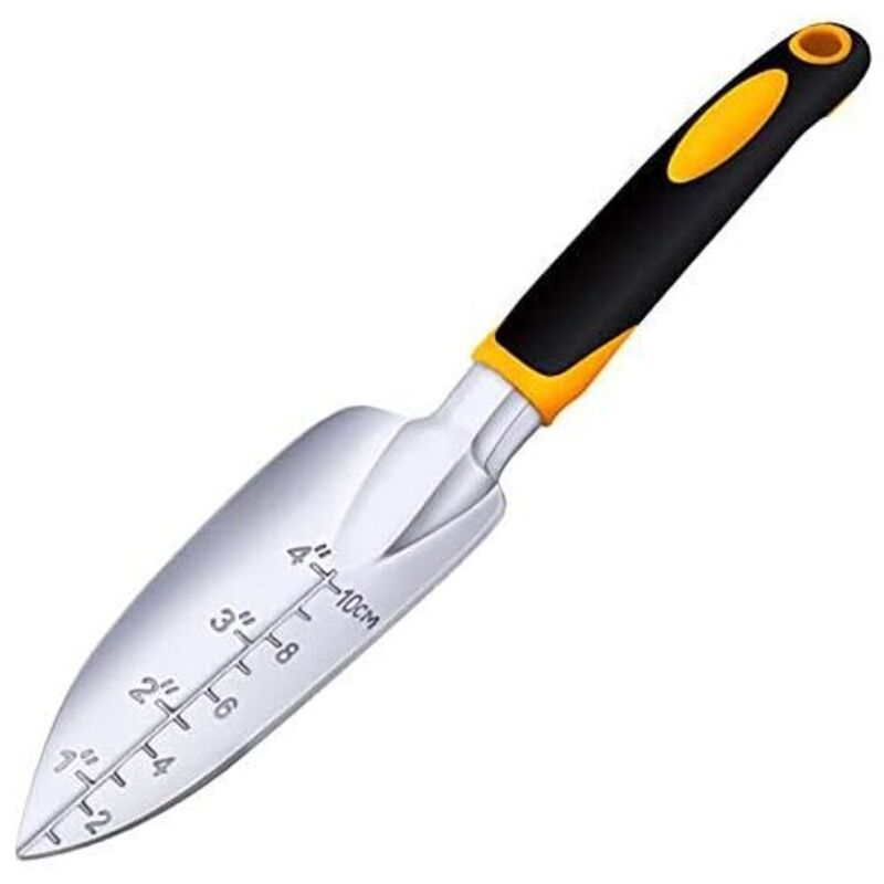 30 x 5,5 cm große Gartenschaufel aus Edelstahl zum Pflanzen, Umpflanzen, Jäten und Versetzen von Pflanzen