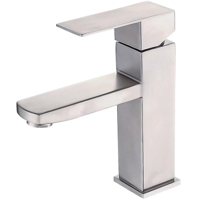 Serbia - ccykxa 304 Edelstahl Wasserhahn Badezimmer Warm- Und Kaltwasserhahn Badezimmer Waschbecken Wasserhahn Unter Dem Waschbecken Wasserhahn