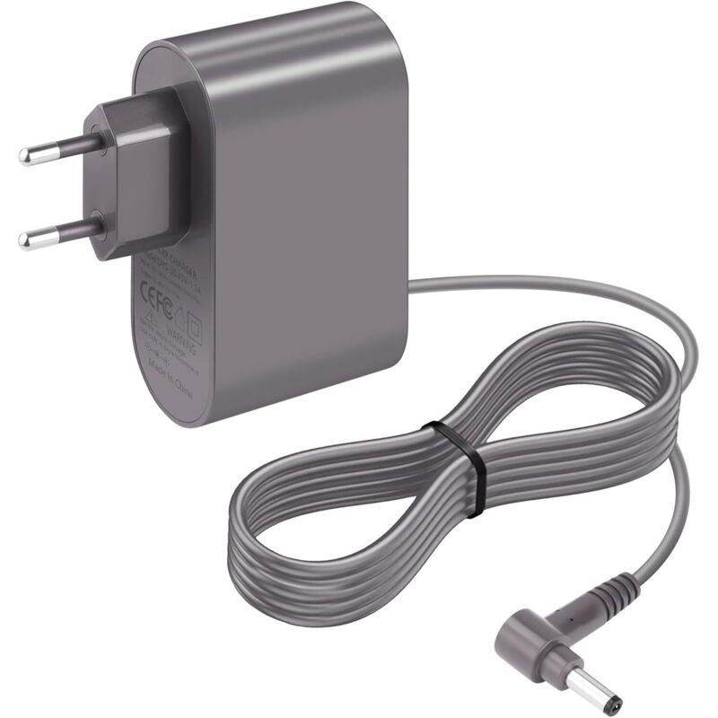 30,45-V-Ladegerät für Dyson V10, V11 und V15 Staubsauger, Netzladegerät für Akku-Staubsauger, Netzteil