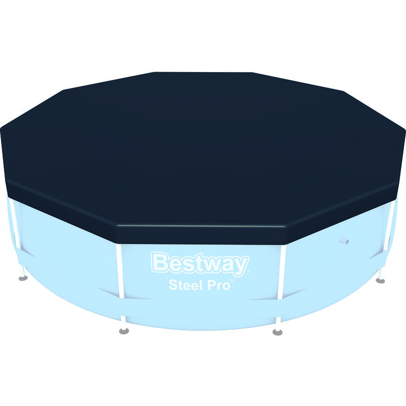 Flowclear Abdeckplane rund 305cm für Frame Pool und Fast Set Pool - Bestway