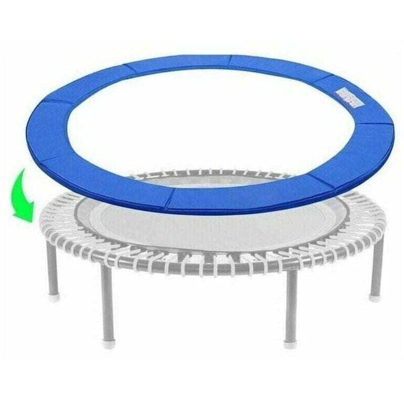 305 Trampolin-Schutzpolster, Ersatz-Sicherheitspolster, UV-beständig, reißfest, Kantenschutz, 305 cm (blau) 305CM Trampolin-Pad 10FT Trampolin-Pad