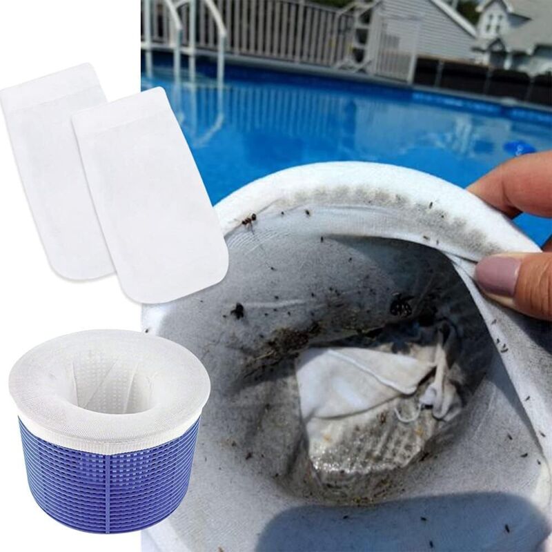 30er-Pack Nylon-Pool-Skimmer-Socken – Skimmer-Socken – Filter-Socken – Poolkorb