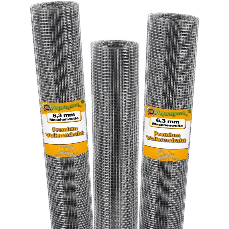 30m x 1m Volierendraht Drahtgitter Schweissgitter Wühlmausgitter Drahtgeflecht