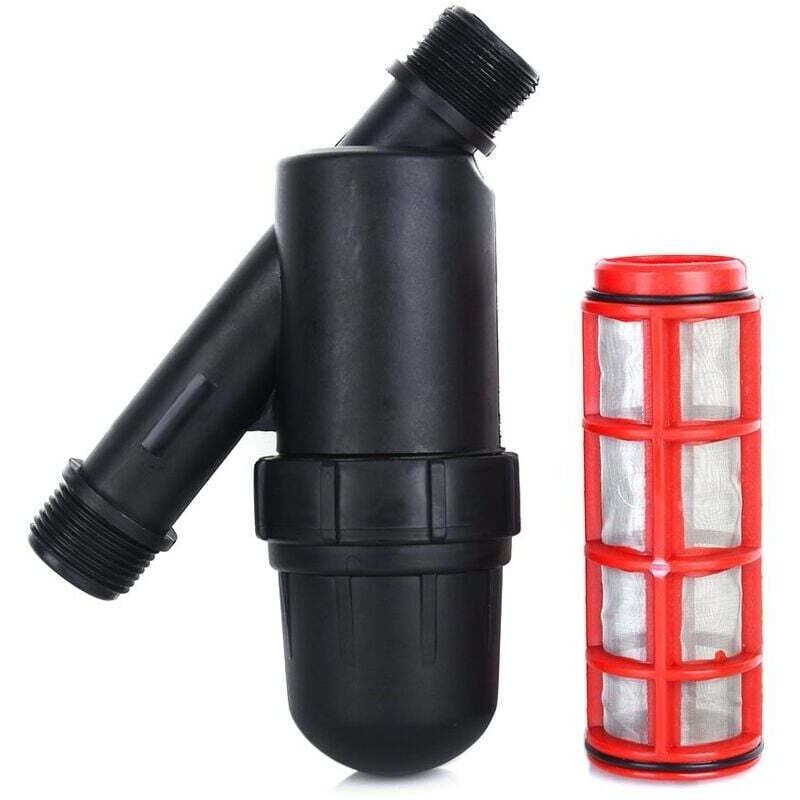 KZQ - 3/4 'Bewässerungsfilter Mesh Screen Filter Gartenarbeit Tropfbewässerung Wassertank Poolpumpe