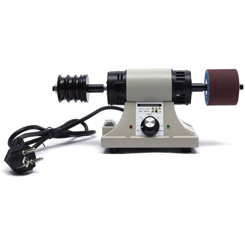 350W Leder Polierer Leder Poliermaschine Edge Burnisher Machine Elektrisch Leder Poliermaschine Schleifmaschine Burnishing Poliergerät 8000 rpm