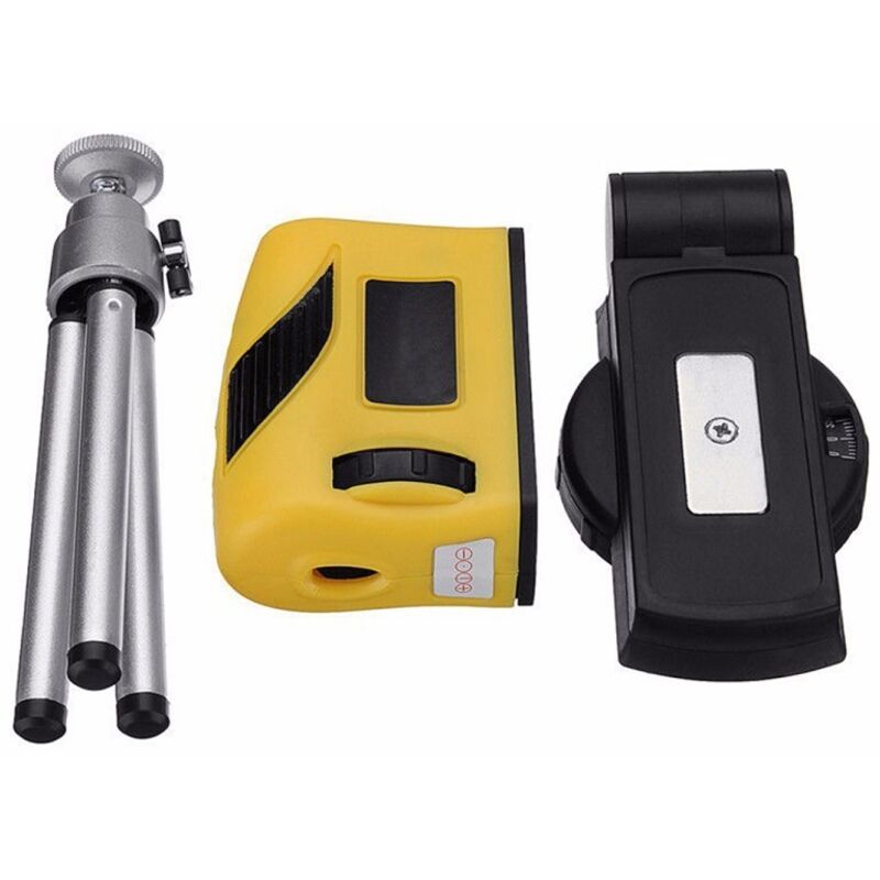 360-Grad-verstellbarer horizontaler Laserpointer mit fein abgeschrägter Kante, Infrarot-Fadenkreuzunterstützung und 2-Linien-Laserpointer