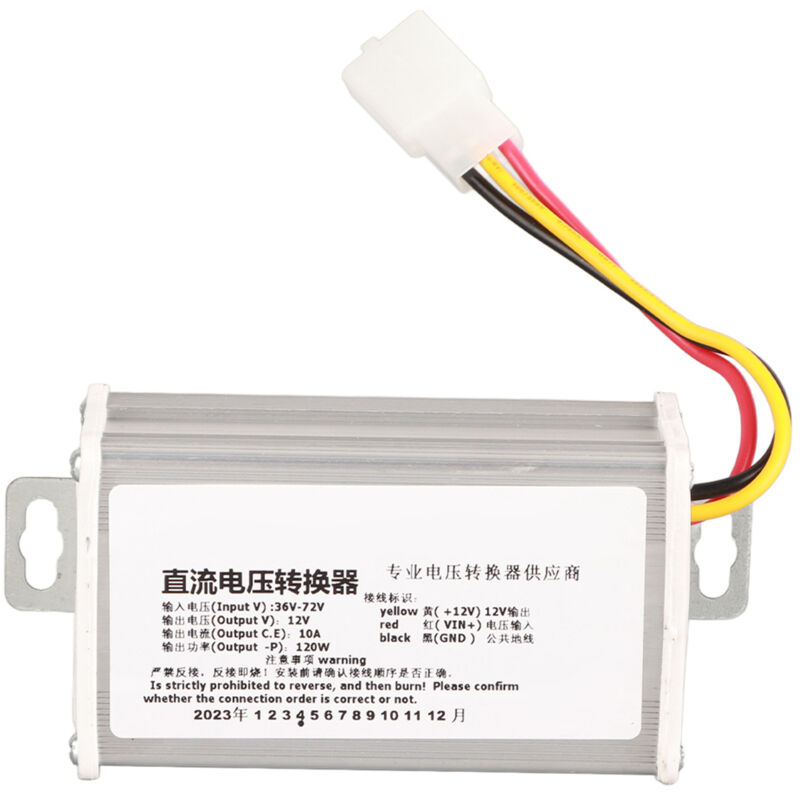 36V/72V auf 12V 10A 120W DC-Wandler/Transformator für Elektroroller