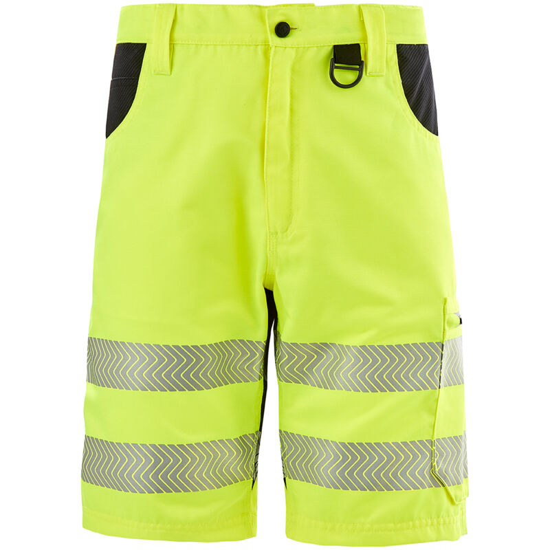 3846-XXL 4PROTECT® Warnschutz-Shorts PATERSON Gr.XXL leuchtgelb