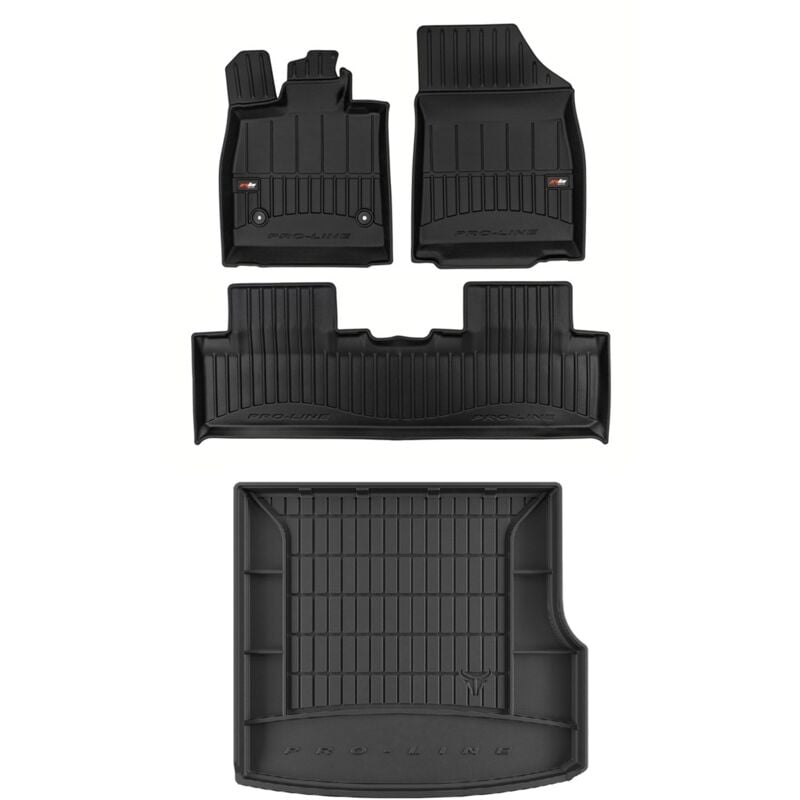 3D SET BYD Seal U Fußmatten und Kofferraummatte ab 2024-