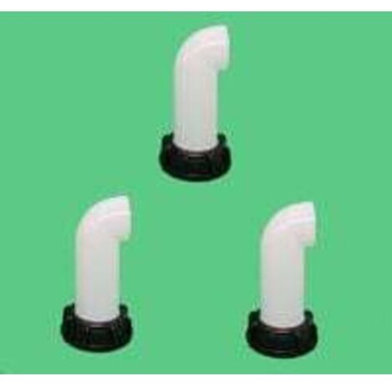 3er-Pack IBC-Wasserhahn-Adapter S60x6 Grobgewinde Tankadapter, IBC Tank Verlängerung Auslaufadapter Regenwasser Tank Anschluss, Universeller Auslauf