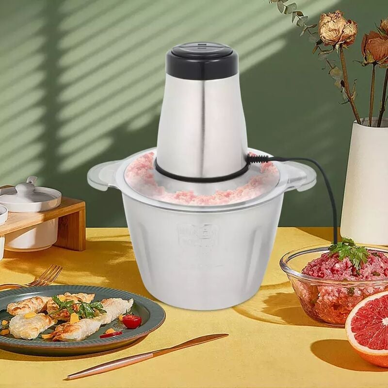 Senderpick - 3L Professioneller Fleischwolf Elektrischer Küchenfleischwolf Fleischwolf