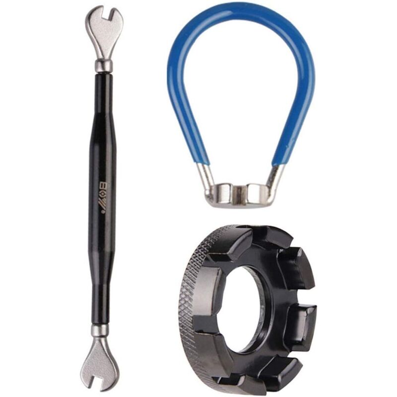 3PCS Fahrrad Speichenschlüssel Stahl Fahrrad Rad Schlüssel Reparatur Werkzeuge für MTB Rennrad Felgenschlüssel Fahrrad Speichen Rad