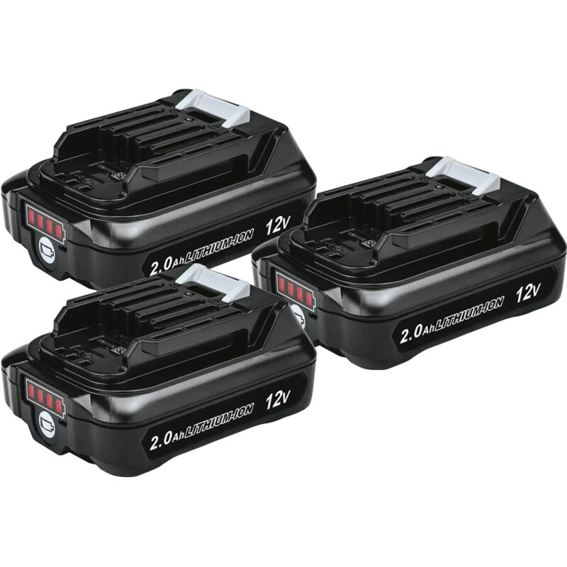 3X BL1021B 2,0Ah Akku für Makita 10.8V 12V Max CXT Elektrowerkzeuge Akku für Makita BL1015 BL1040 BL1016 BL1020B BL1041B BL1040 197396-9 632F63-0