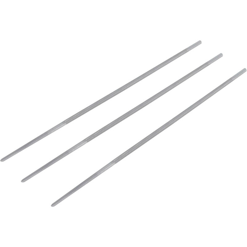 3x Trade-shop Rundfeilen / Kettenfeilen / Schärfungsfeilen 4mm 5/32' für Stihl ms 170 ms 171 Motorsäge Sägekette Kettensäge