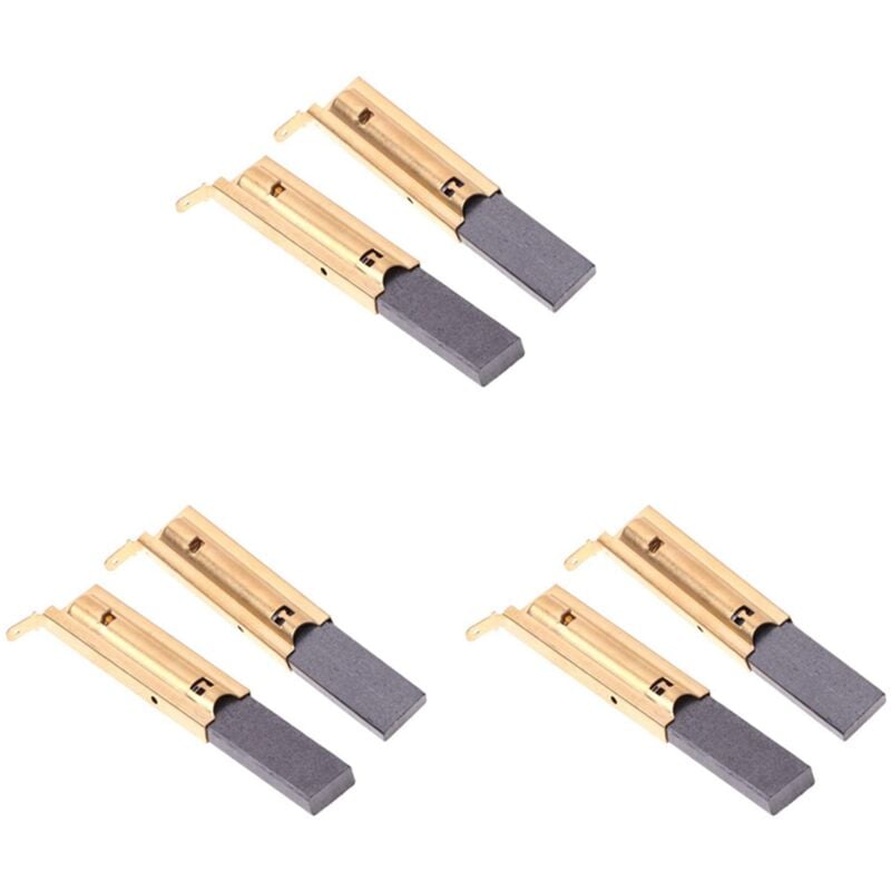 3X Wasch Maschine Motor Kohle Bürste, Wasch Maschine Motor Kohle Inserts Bürsten L94MF7 für