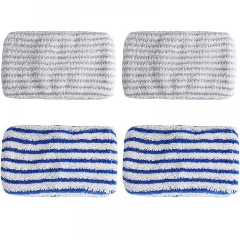 XVX - 4 panni in microfibra sostitutivi progettati per rowenta Clean & Steam ZR005801, ZR005804, ZR850002, mocio in microfibra, Rowenta Clean & Steam