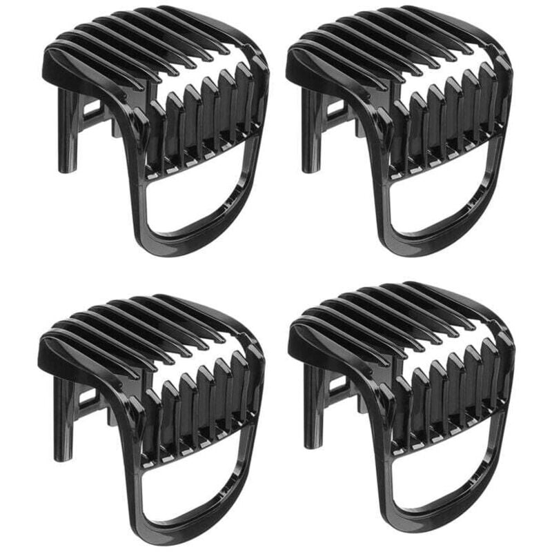 4 Ersatzkämme für Barttrimmer Modelle der QT-Serie 3000 4000 XA4003