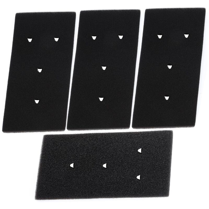 4 Filter für Bauknecht Privileg Whirlpool HX 481010716911 Wärmepumpentrockner, 230 x 115 x 14 mm. Schaumstofffilter, Flusenfilter, Trocknerfilter,