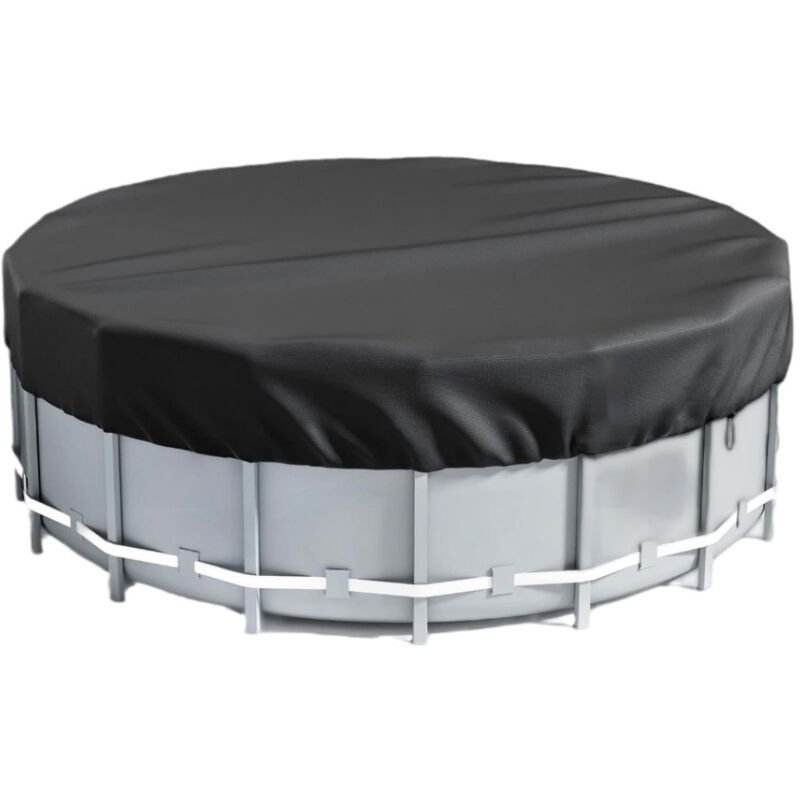 4-Jahreszeiten-Abdeckung 470 cm für runde oberirdische Pools mit einem Durchmesser von 457 cm