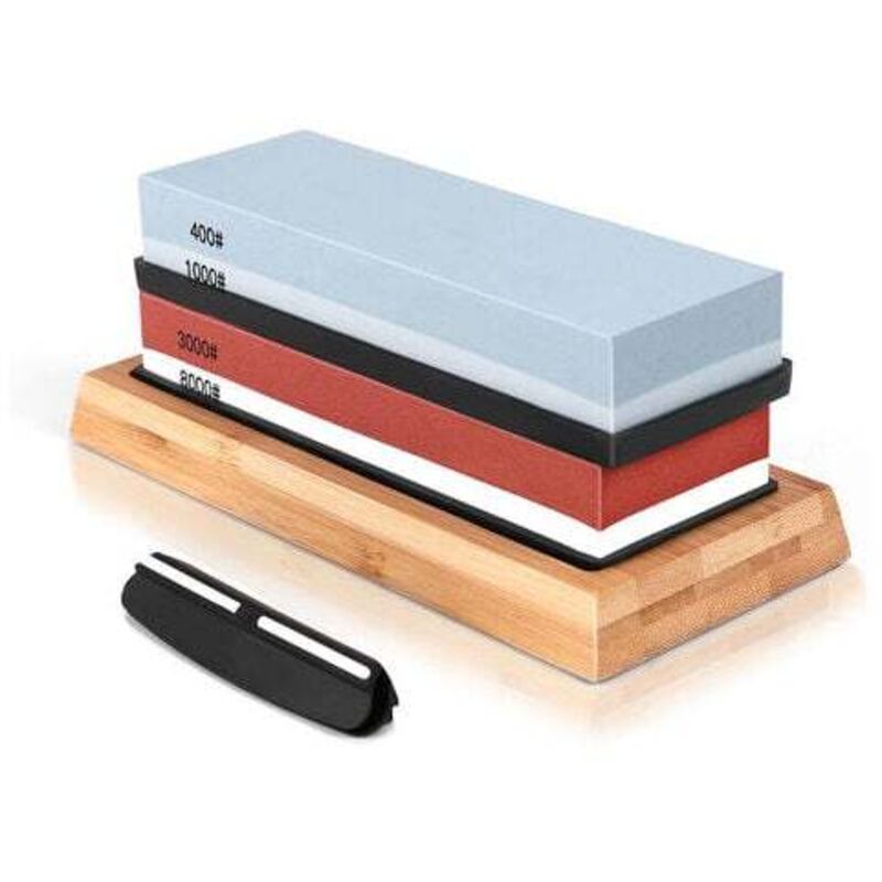 4-seitiger Schleifstein, Körnung 400/1000 und 3000/8000