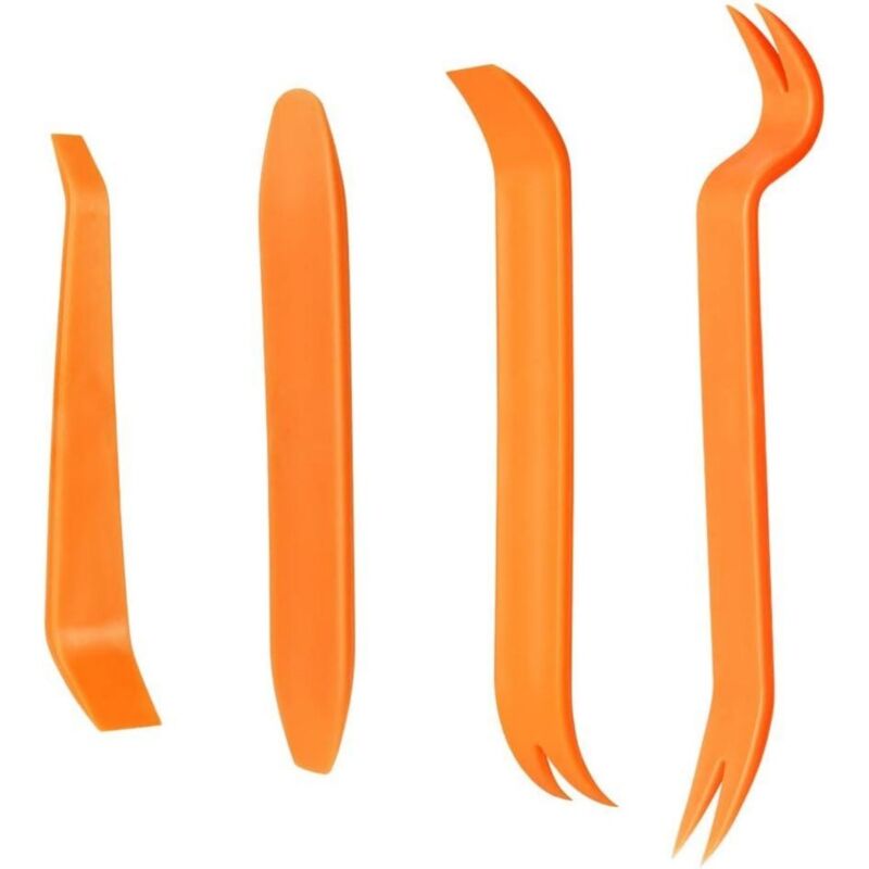 4 Stück Auto-Verkleidung Demontagewerkzeug, Professionelles Auto-Demontage-Installations-Set für Auto-Radio-Audio-Verkleidung Innenraum