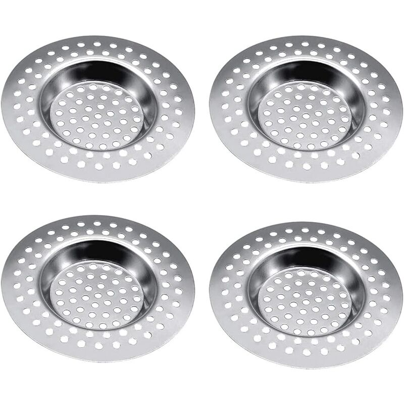 Memkey - Spülbecken-Sieb-Stopper, 4 Stück, Edelstahl, Küchenspüle-Sieb-Stopper, Spülbecken-Sieb-Stopper, Spülbecken-Sieb-Stopper, für Küche,