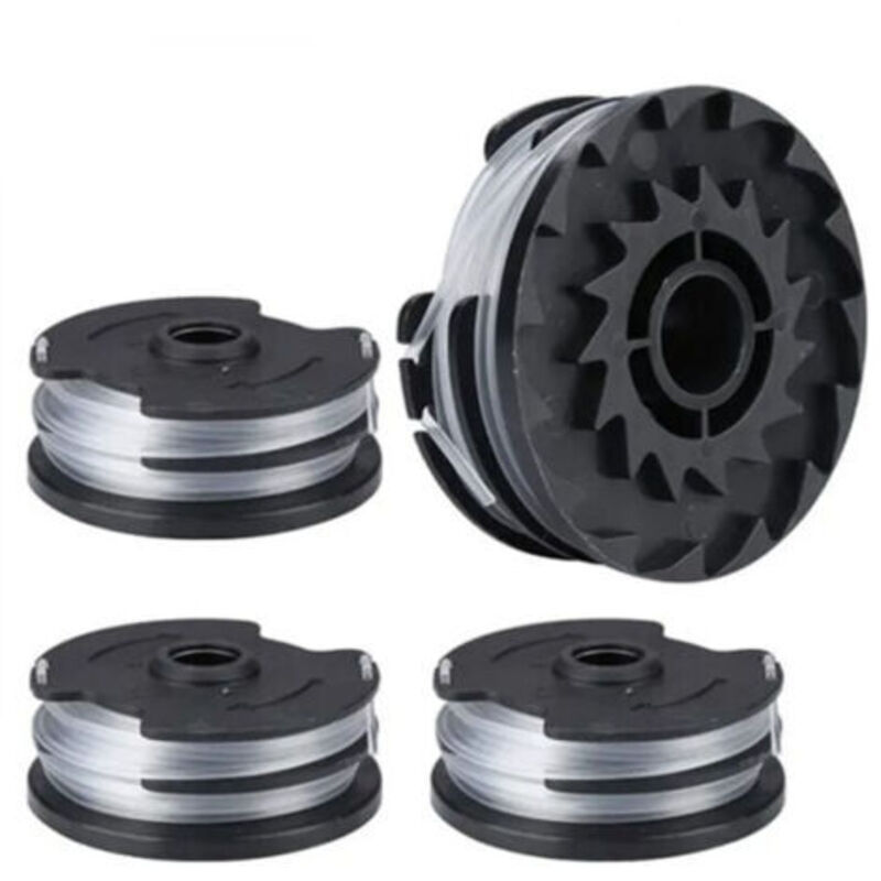 4 Stück Fadenspulen Ersatzspulen für, Nylonfaden Ersatz für LIDL Parkside Rasentrimmer, Rasentrimmer PRTA 20-Li A1,B2,C3,PRT 550 A1,A3,PRT 300 A1-2 x