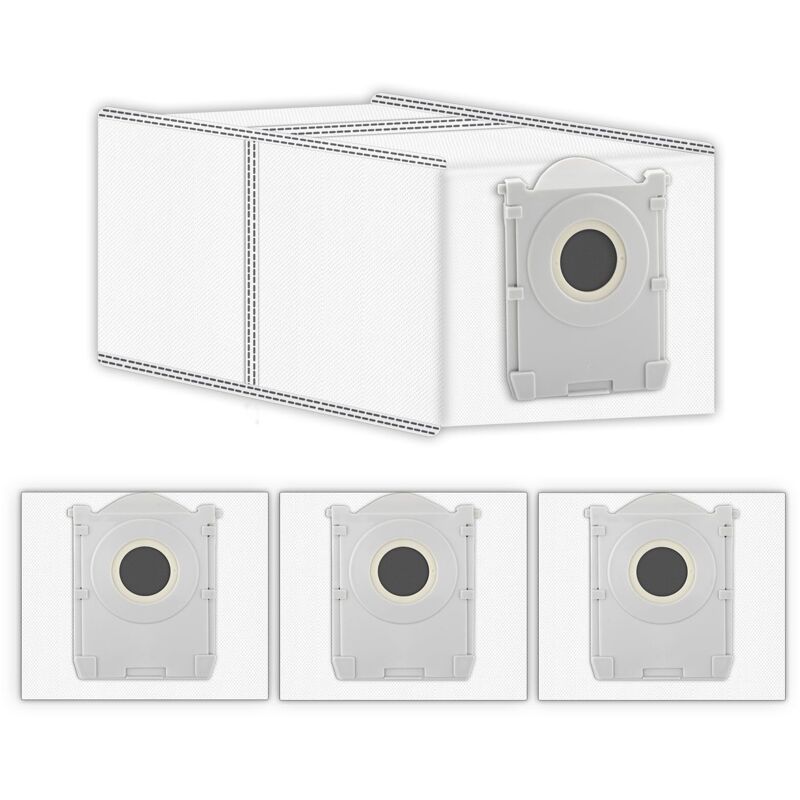 (4 Stück) X9 Pro Omni Staubbeutel Kompatibel mit ECOVACS DEEBOT X9 Pro Omni/ T80 Omni/ X8 Pro Omni/ T50 Max Pro Omni/ T50 Pro Omni/ T30C Omni,