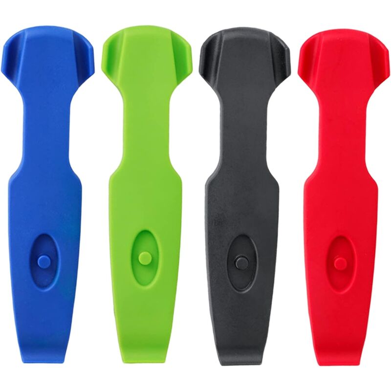 4-teiliges Fahrrad-Reifenheber-Set, Fahrrad-Reifenheber, manueller Reifenheber, Kunststoff-Fahrradreifen-Reparatur-Werkzeug, Fahrradzubehör für