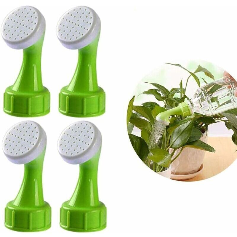 4-teiliges Flaschenverschluss-Sprinkler-Set, Gießkanne, Wasserkocher, Duschkopf, Gartengeräte, Gießkannen für Wasserflaschen,