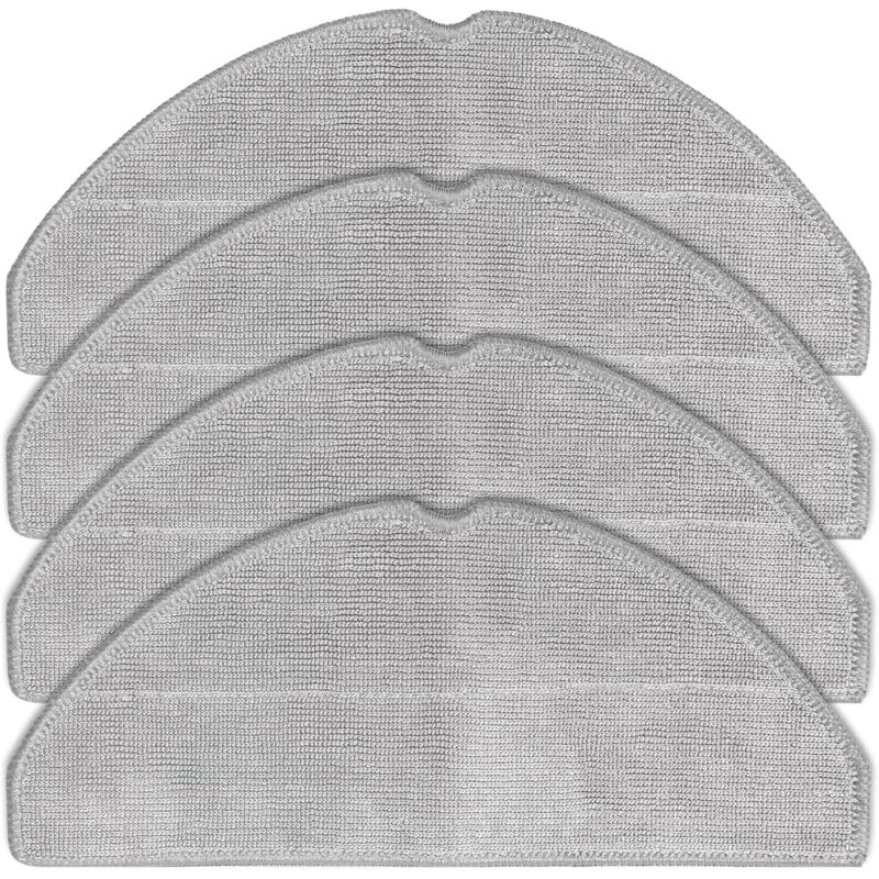 4-teiliges Reinigungstuch für Tapo RV30 Max Plus, RV30 Max, RV20 Max Plus, RV20 Max Roboterstaubsauger, Ersatzteil, Zubehör, waschbares