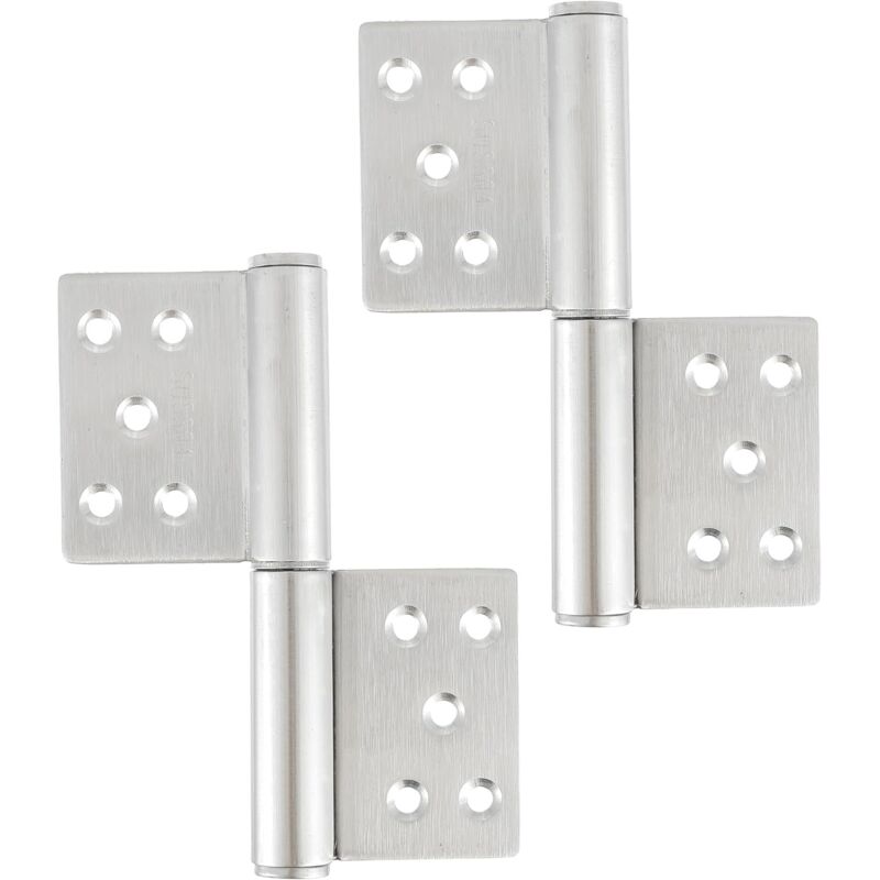 4-teiliges Set verstellbarer Möbelfüße, verstellbare Tischbeine mit rutschfester Gummibasis, höhenverstellbar von 54 bis 63 mm, für Schränke, Tische,