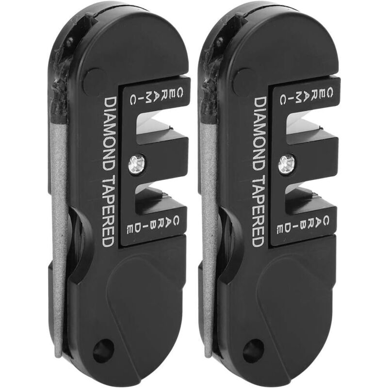 4-teiliges Taschenmesser, EDC-Diamant-Keramik-Lochmesser, konisches Stabmesser für Küchen und Taschen