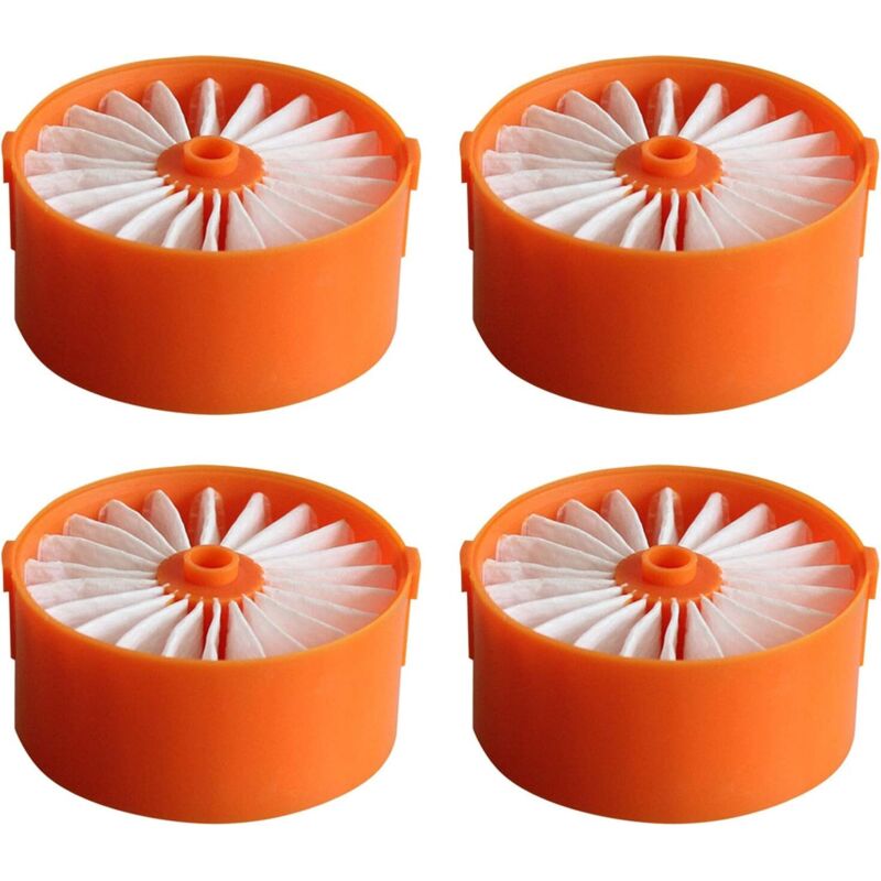 4 x Filter für Black & Decker BSV2020G BSV2020P Powerseries Akku-Staubsauger Zubehör
