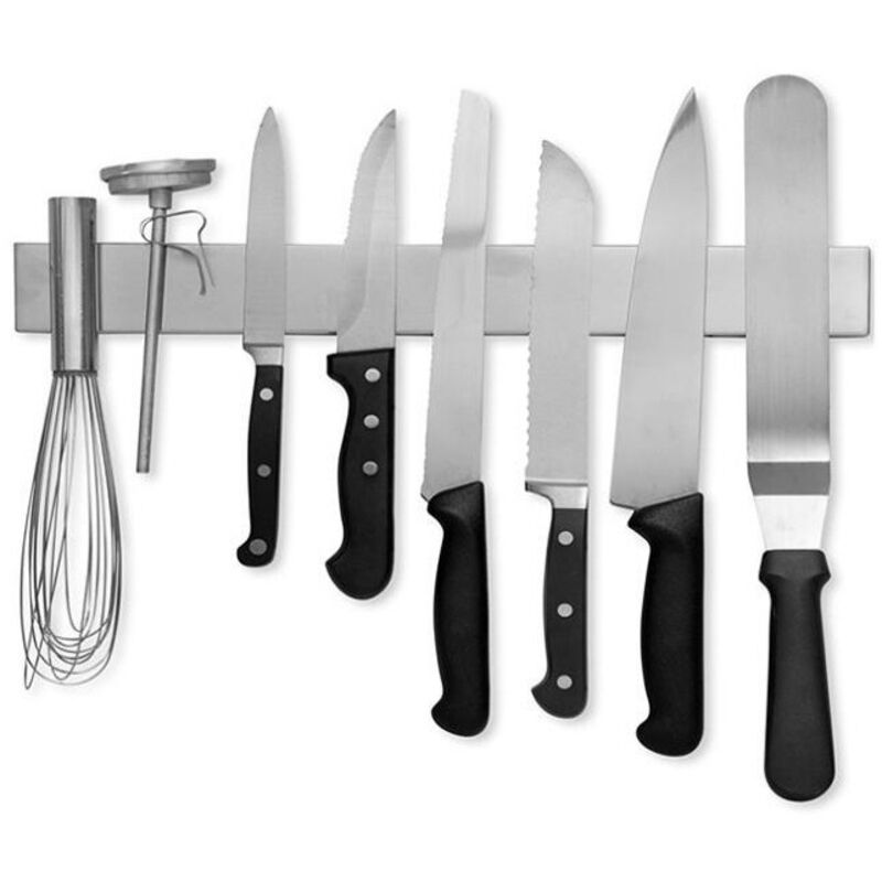 40 cm Küchenmesserhalter Magnetische Messerleiste Magnetische Edelstahlleiste für Küchenmesser Messerblock Wandmontierter Messermagnet Küchenleiste