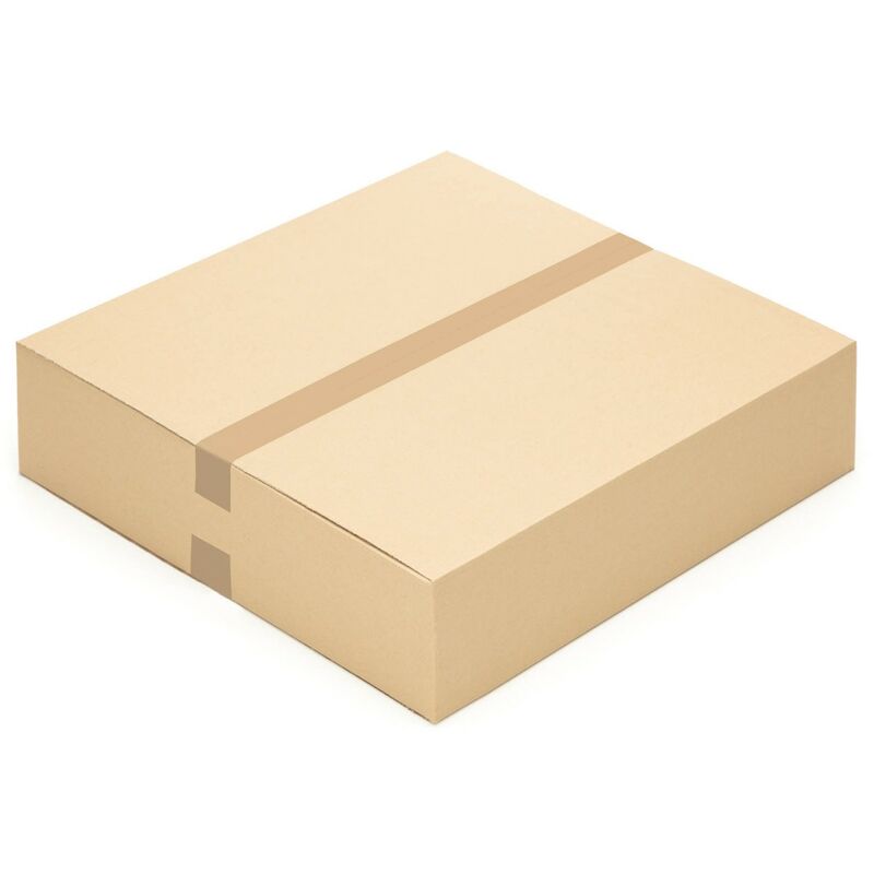 Kk Verpackungen - 40 Faltkartons 580 x 580 x 150 mm Kartons 58 x 58 x 15 cm Versandkartons Wellpappe