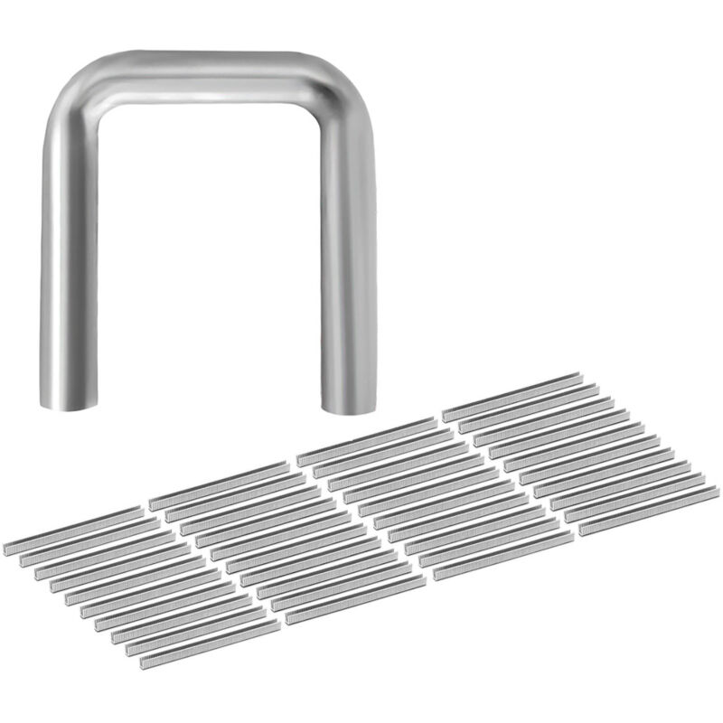 Royal Catering - 4000 Clips für Wurstclipper Wurst-Clipper Handclipper Aluminium 11 x 11,5 x 2 mm