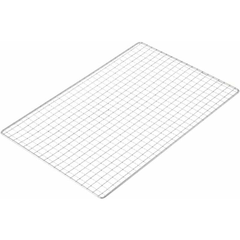 Linghhang - 40x25 cm bbq Grill Edelstahl Outdoor Grill Kochen Grill Zubehör